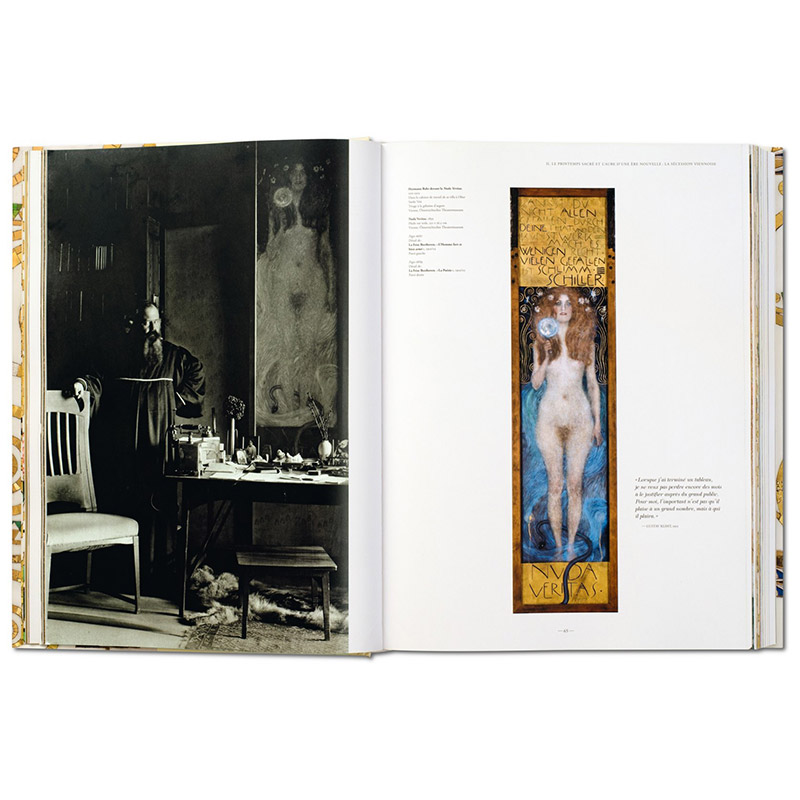 【现货】TASCHEN Gustav Klimt the Compelete Paintings【珍藏版】克里姆特全集 150周年 艺术书籍绘画进口原版英文图书包邮 - 图1