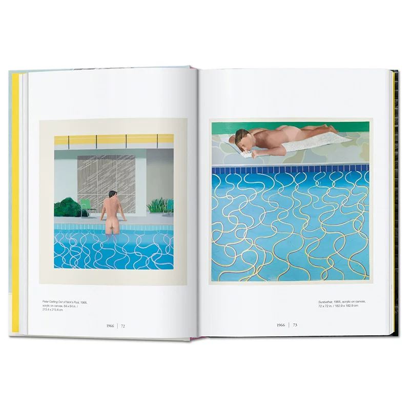 [Готовый товар] TASCHEN [45-я юбилейная редакция] Давид Хокни английский альбом с живописью коллекция современного искусства поп-арт импорт оригинальная TASCHEN книга единичный экземпляр доступен