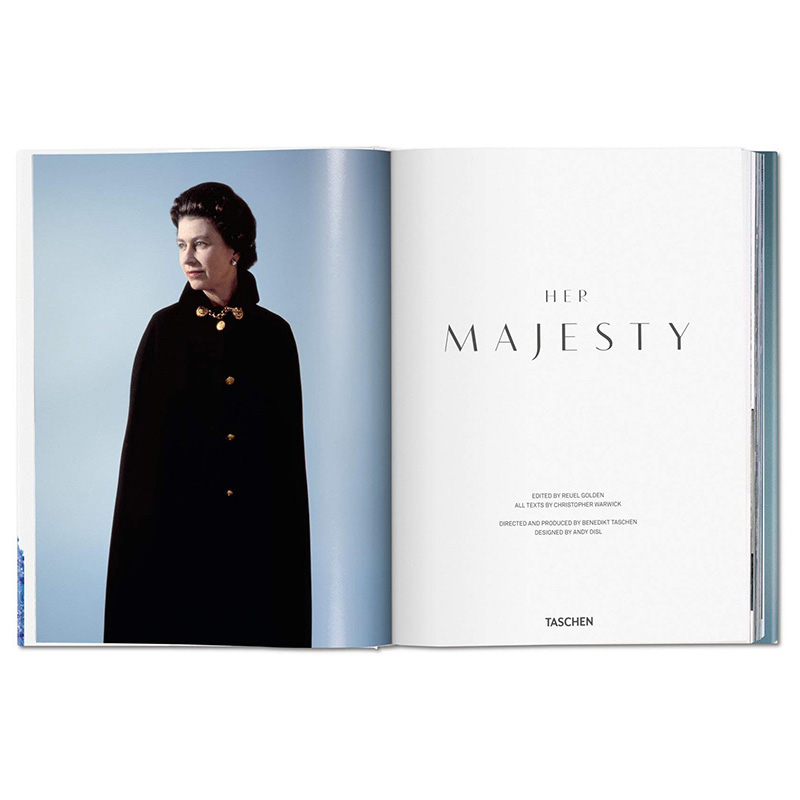 【现货】TASCHEN Her Majesty.塔森精装大开本英国女王陛下伊丽莎白二世1926年至今皇室生活摄影写真艺术画册原版进口图书包邮 - 图1