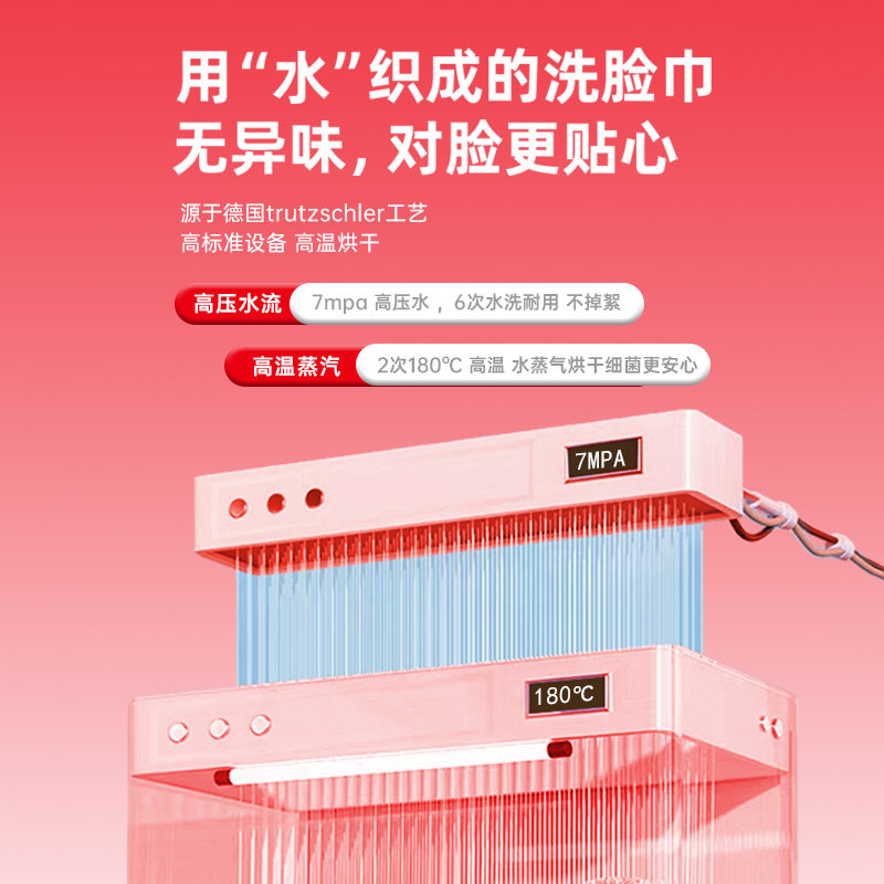 兔年大包一次性洗脸巾加厚洁面巾 粉陌化妆品化妆/美容工具