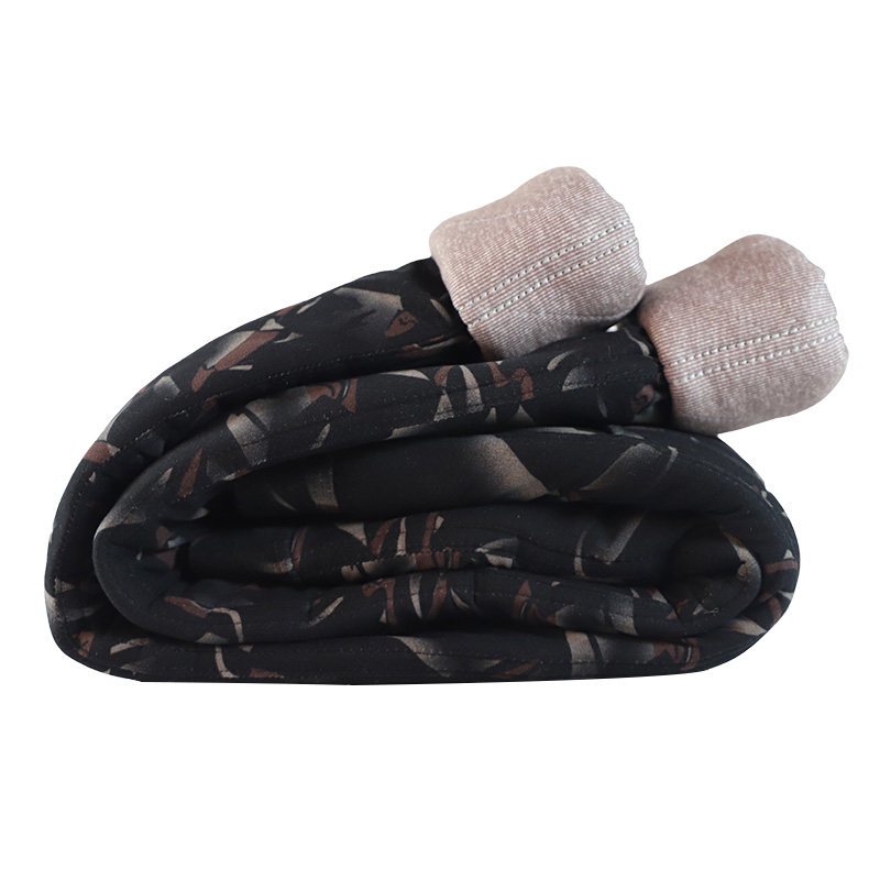 中老年人驼绒棉裤女冬加绒加厚宽松高腰奶奶老人保暖裤男妈妈外穿