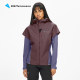 Lavender zippered windproof jacket ສໍາລັບແມ່ຍິງ Vader