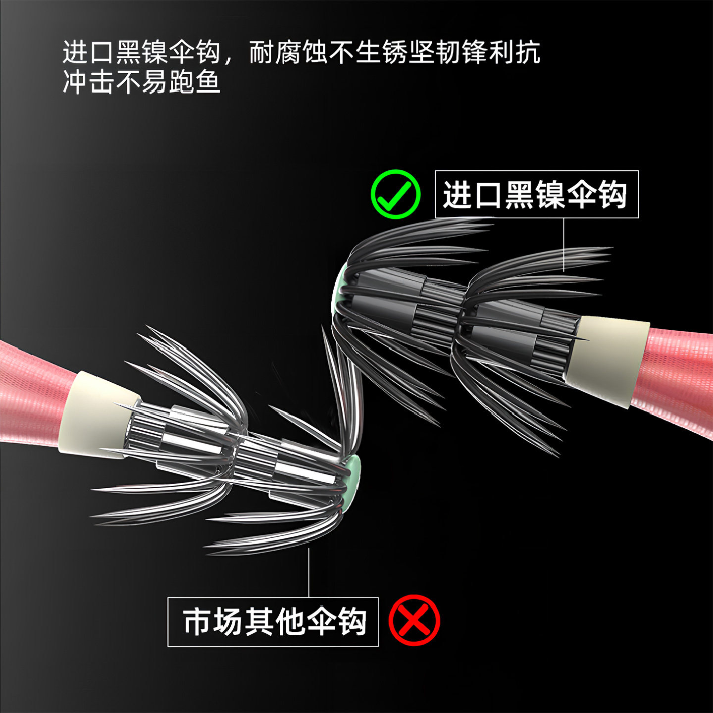 画纪木虾假饵西瓜红钓鱿鱼夜光木虾鱿鱼钩大尾鱿夜光墨鱼乌贼八爪,淘宝优惠券,粉丝福利购,淘宝优惠卷