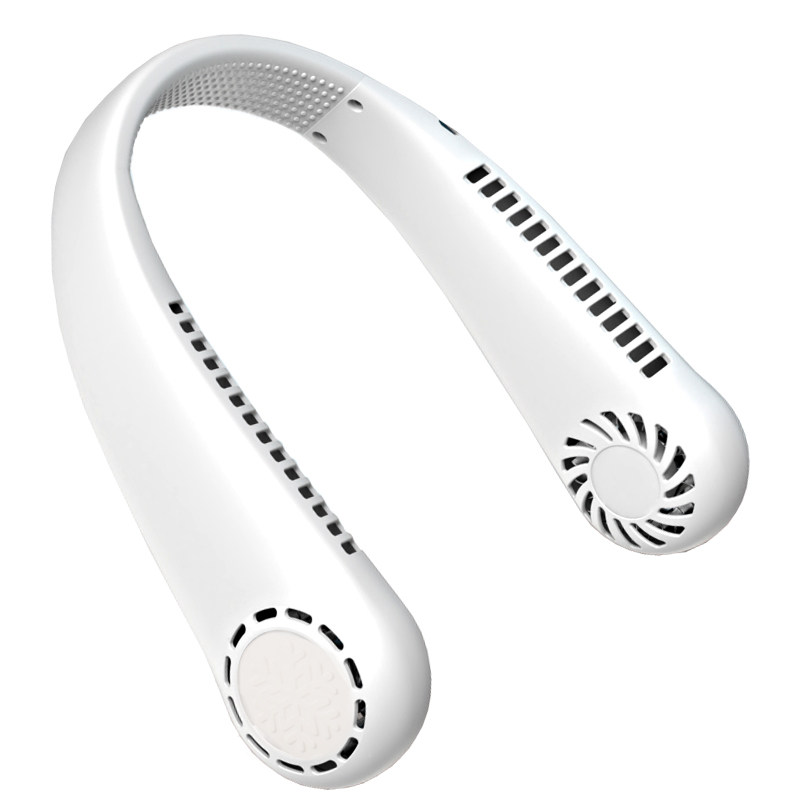 【李佳埼推荐】挂脖风扇usb便携式随身小型无叶懒人挂脖子充电静音制冷空调户外办公室降温神器超长续航电扇