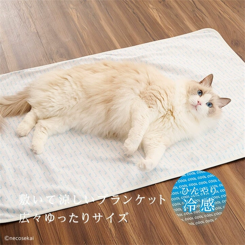 Necoosekai Summer Cold Sense освежающая подушка летняя специальная холодная подушка двойное использование кошачьих ковриков.