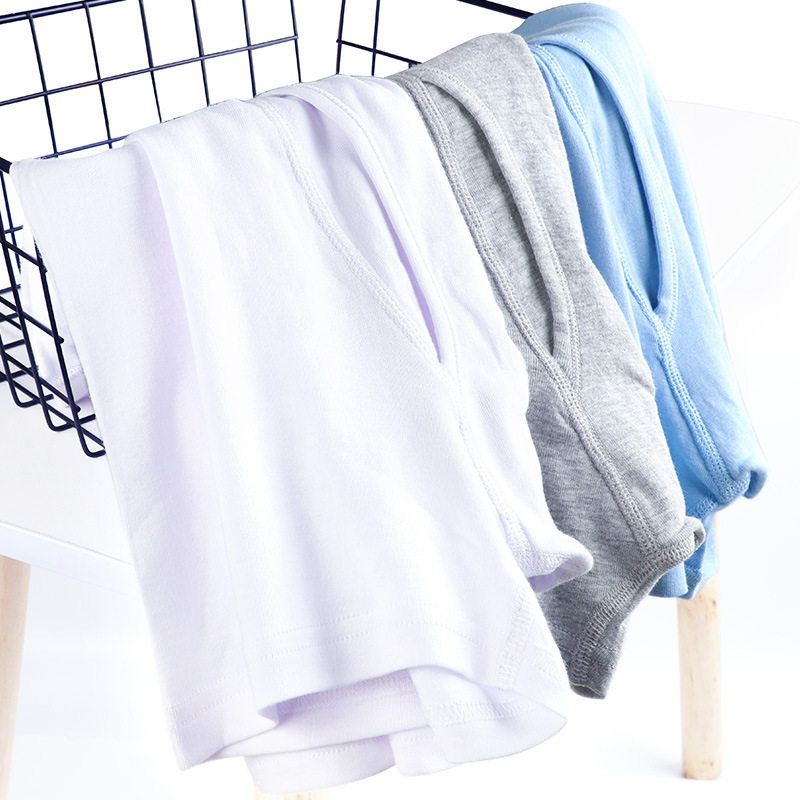 100%纯棉男士前开门内裤短裤头中老年人男款全棉高腰四角平角裤衩,淘宝优惠券,粉丝福利购,淘宝优惠卷