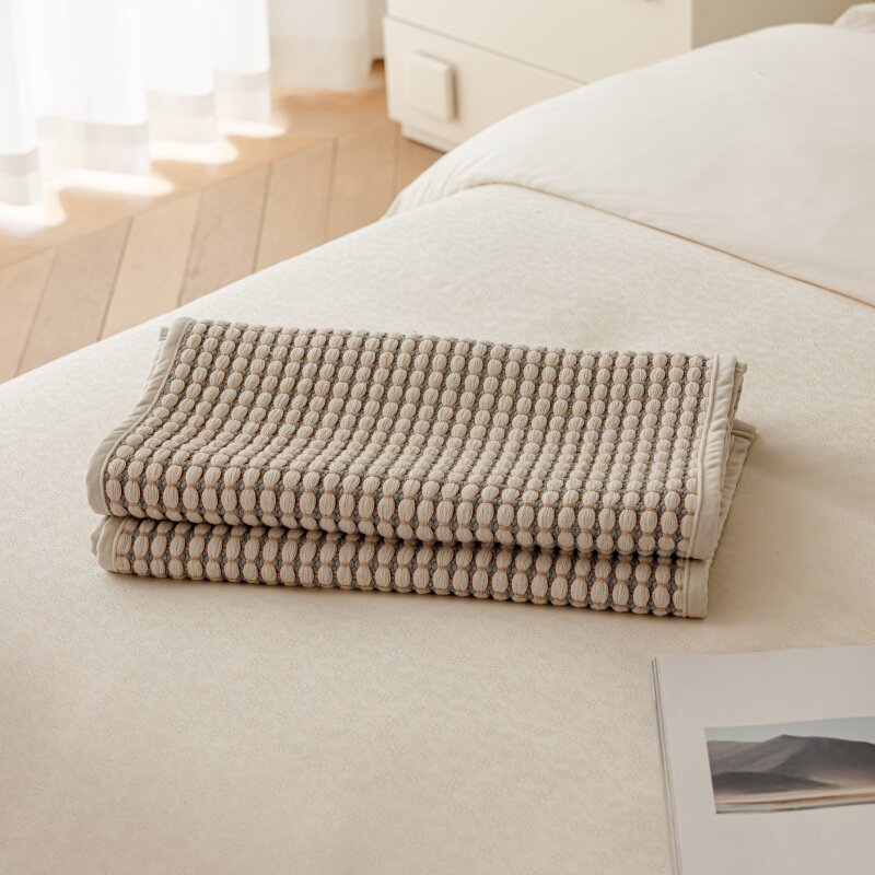 雅梵林诧寂中古风床尾巾高档轻奢民宿酒店软装燕麦色床旗床盖,淘宝优惠券,粉丝福利购,淘宝优惠卷