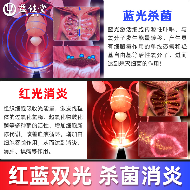 益健堂前列腺坐炎慢性男用按摩器 益健堂医疗器械理疗仪（器械）