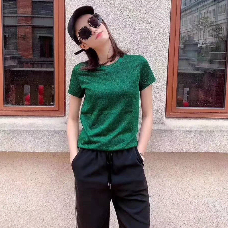  新颖阿玛施正T恤