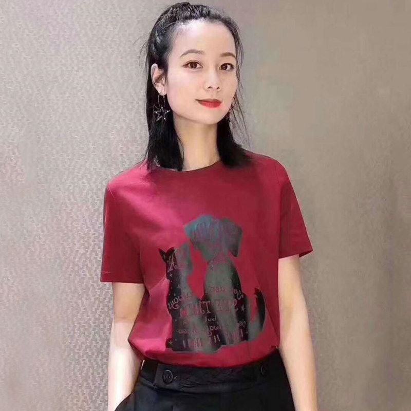 新颖阿玛施正旗舰店官网2020夏新款 新颖阿玛施正T恤