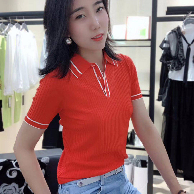 新颖阿玛施旗舰店官网2020春夏t恤 新颖阿玛施正T恤