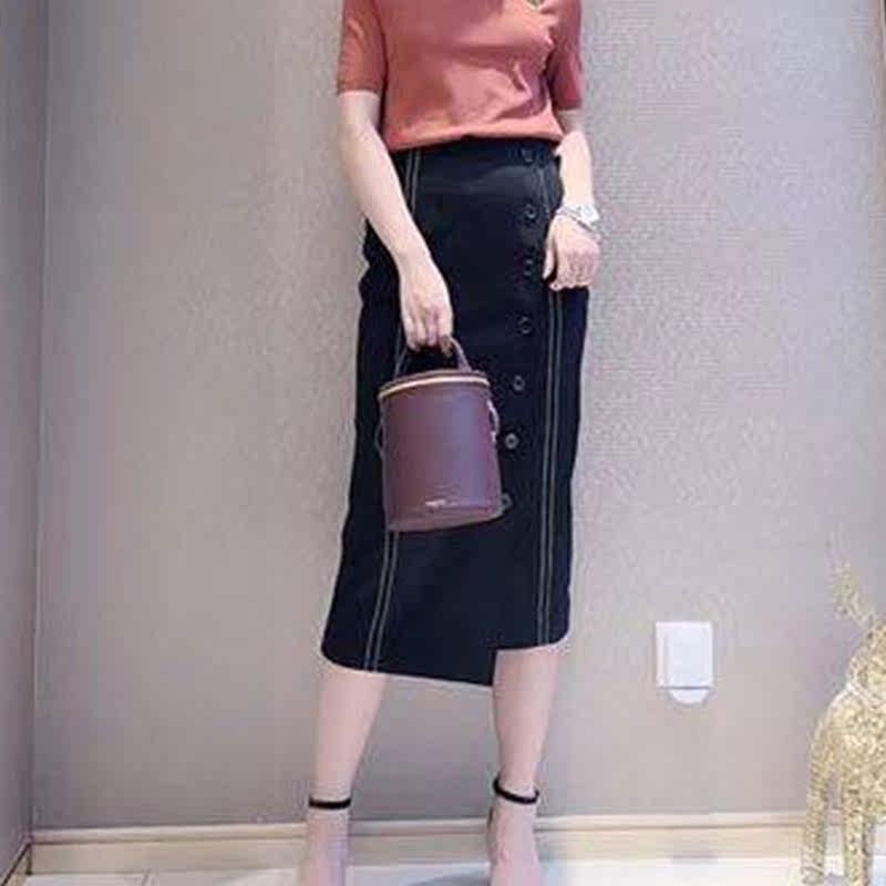 新颖阿玛施旗舰店官网2020春半身裙 新颖阿玛施正半身裙