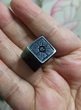 天然翡翠桶珠路路通方珠