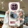 OPPOA5 mobile phone case pink KT cat mirror