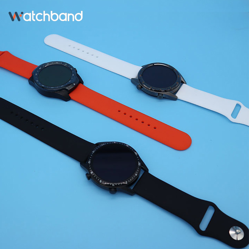 适用vivo watch2手表watch3硅胶表带vivo智能星辉皓月版腕带iqoo辰夜黑表链月光白透气反扣食品级替换配件 - 图3