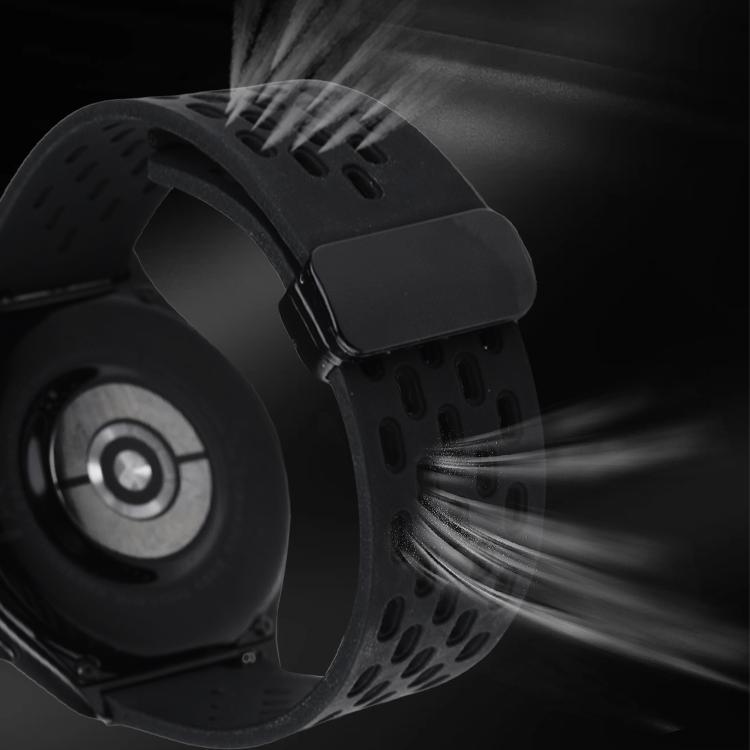 适用redmi红米watch6手表5表带小米手环9pro透气8pro磁吸折叠扣硅胶运动智能4表链男生腕带女生表链 - 图2