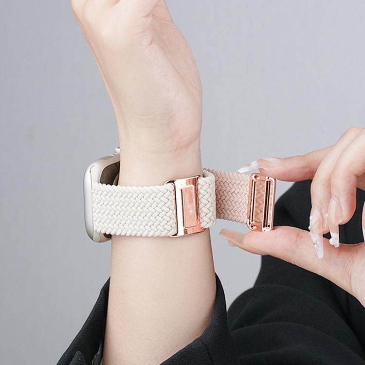 适用VIVO/IQoo Watch GT2手表带watch5磁吸扣编织滑扣腕表带星辉3皓月watch2运动辰夜黑智能女生夏天透气男生