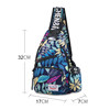 Boob bag men's trendy crossbody bag insins trendy chest