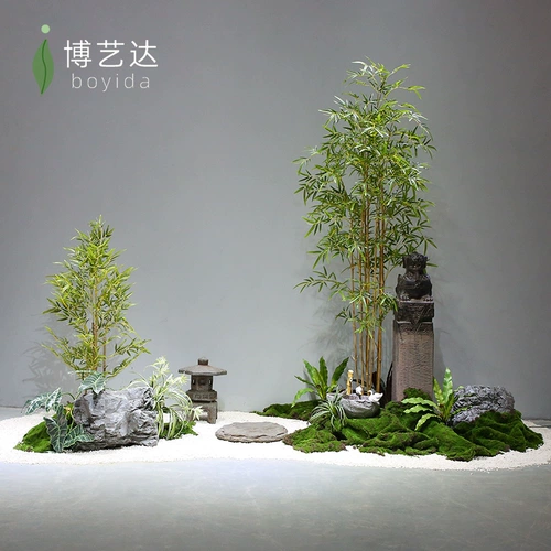 Искусственное растение подходит для лестницы, напольный декор для отеля