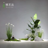 Искусственное растение подходит для лестницы, напольный декор для отеля