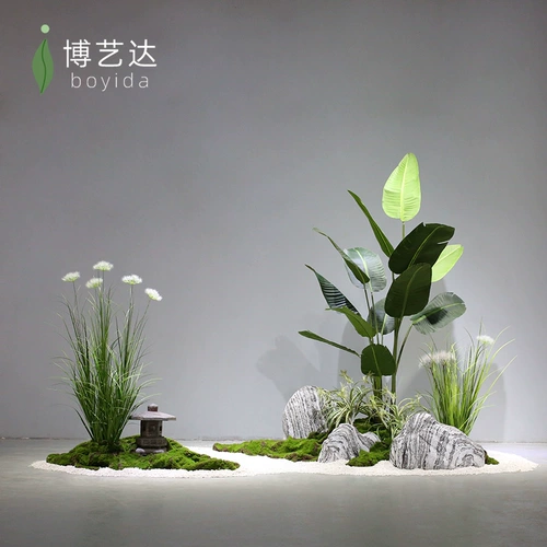 Искусственное растение подходит для лестницы, напольный декор для отеля