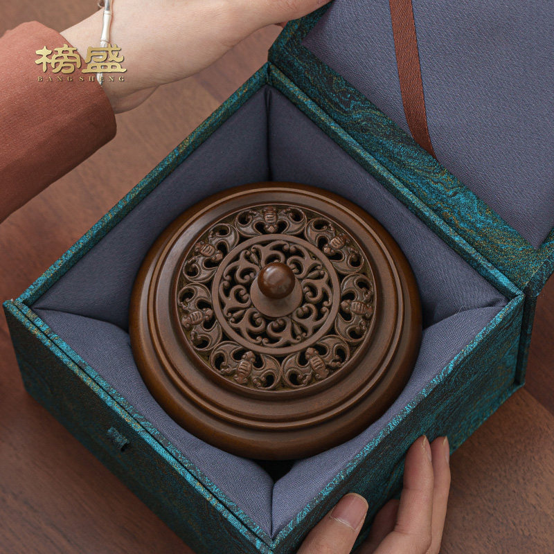 榜盛苏工铜香炉家用室内檀香沉香高端中式茶道线香盘香炉熏香炉,淘宝优惠券,粉丝福利购,淘宝优惠卷