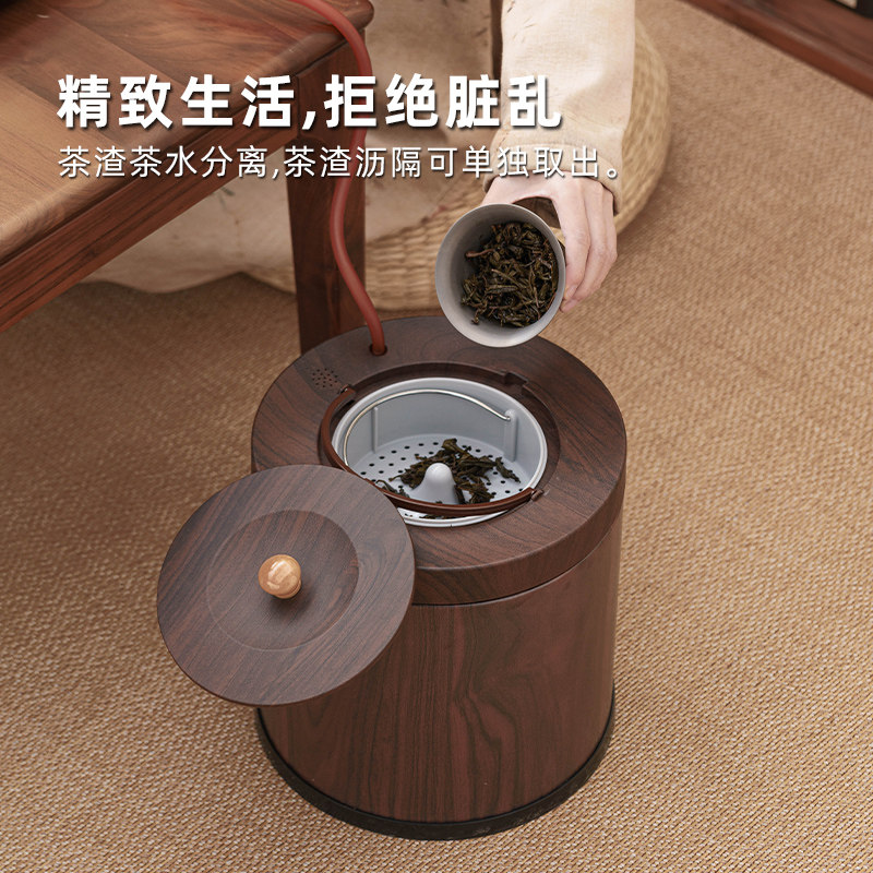 榜盛智能茶水桶自动吸水茶台废水桶家用茶具配件茶室茶台废水桶,淘宝优惠券,粉丝福利购,淘宝优惠卷