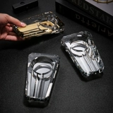 Элитная большая креативная стеклянная пепельница для отеля для коммерческого использования для офиса, легкий роскошный стиль