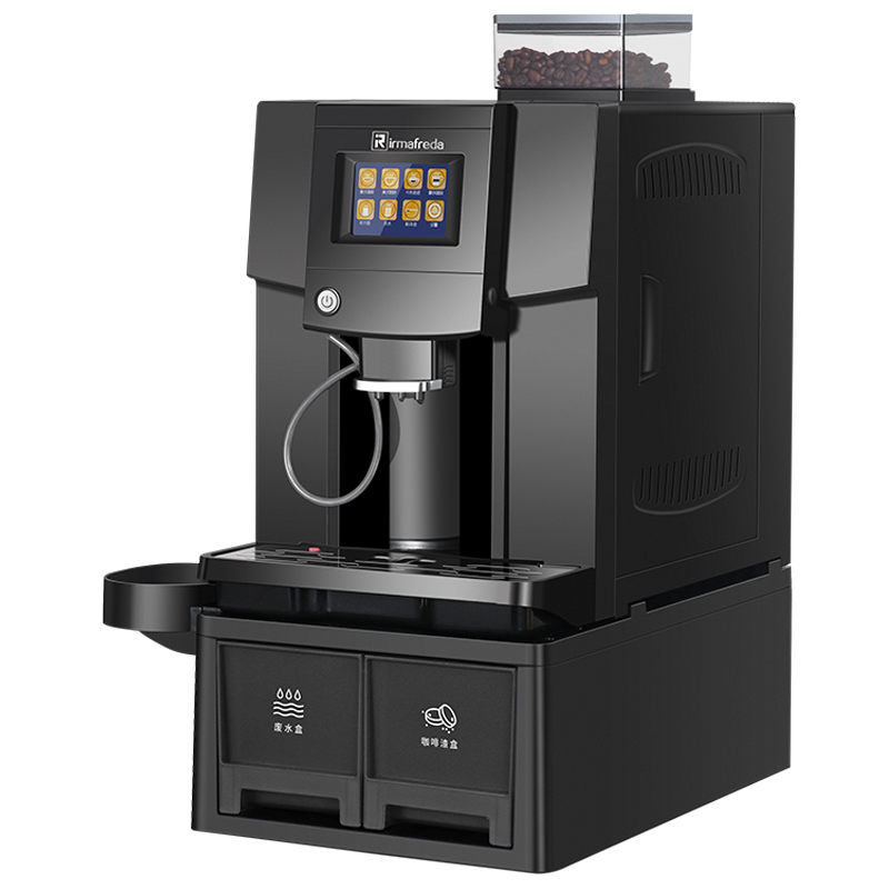 艾尔菲德全自动咖啡机奶泡机家用小型商用意式办公室用研磨一体机 - 图3