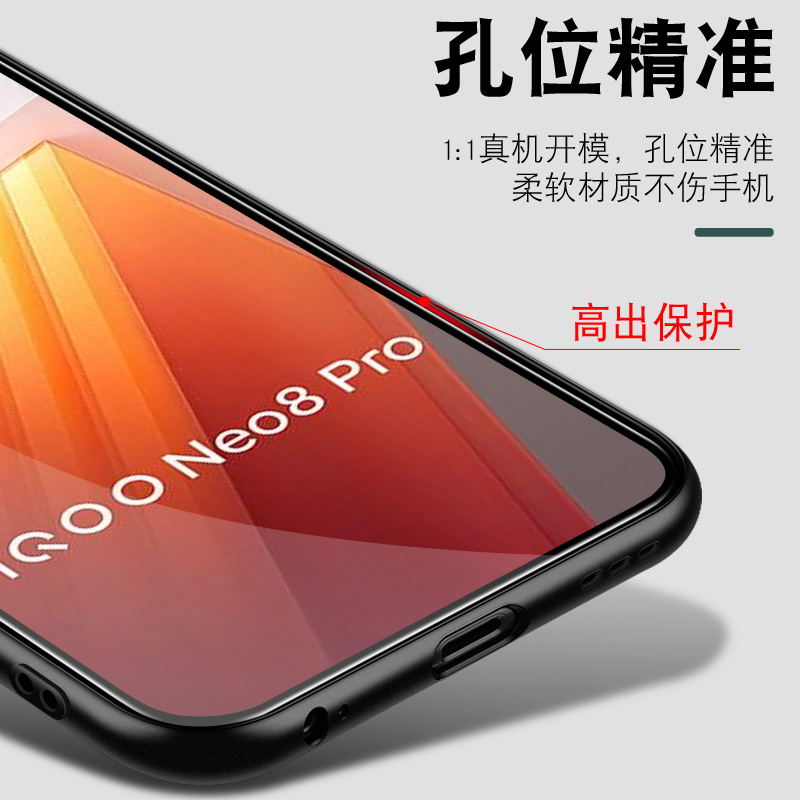 适用iqqoneo8pro手机壳iooqneo8pro保护套lqooneo8 por软vivoiqneo8pro vivoiq00neo8pro ioqqn igooneo8pro - 图2