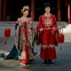 Song Dynasty Wedding Clothes Fengguan Xiapei Couple