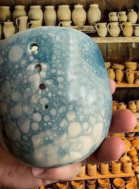 跨境新款 Pottery Herb Stripper Bowl 树脂香草剥离碗药草剥离器