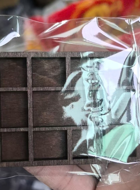 跨境 Miniature Trinket Shelf 木质微型珠宝架 矿石标本收纳摆件