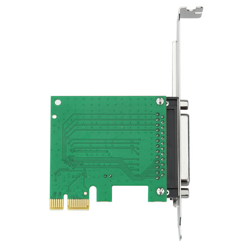PCIE并口卡 LPT PCI-E转DB25 485 422电脑打印机链接线25孔针支持半高挡板pcie转COM 工控扩展卡WCH382L - 图2
