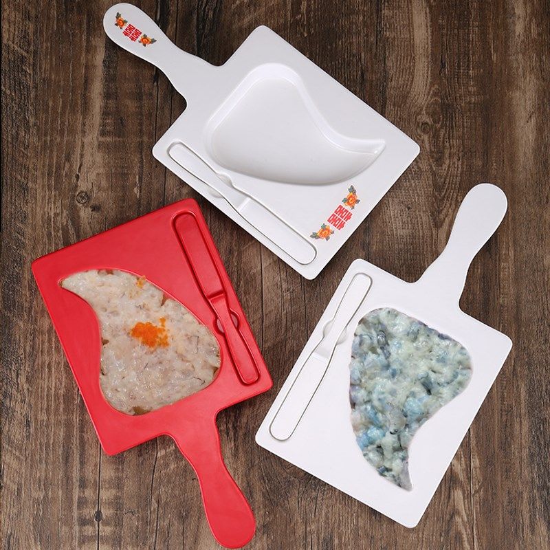 极速潮汕红桃粿模具虾滑t盘火锅虾滑创意特色餐具手打虾滑盘鱼滑,淘宝优惠券,粉丝福利购,淘宝优惠卷