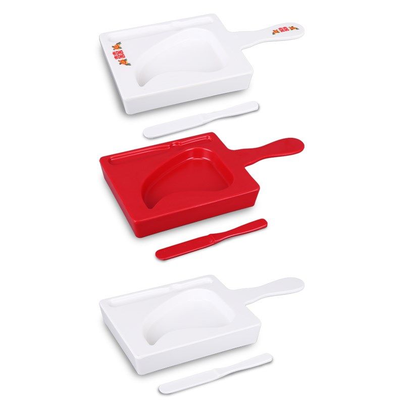 极速潮汕红桃粿模具虾滑t盘火锅虾滑创意特色餐具手打虾滑盘鱼滑,淘宝优惠券,粉丝福利购,淘宝优惠卷