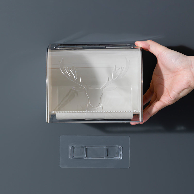 轻奢风免打孔纸巾盒卫生间防水厕所抽纸卷纸盒洗手间收纳浴室壁挂,淘宝优惠券,粉丝福利购,淘宝优惠卷