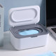 Disposable mask seal storage box temporary storage entrained lid portable oral and nose mask student plastic household box