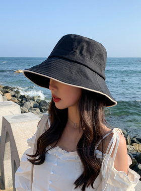 网红日系女百搭韩版休闲渔夫帽