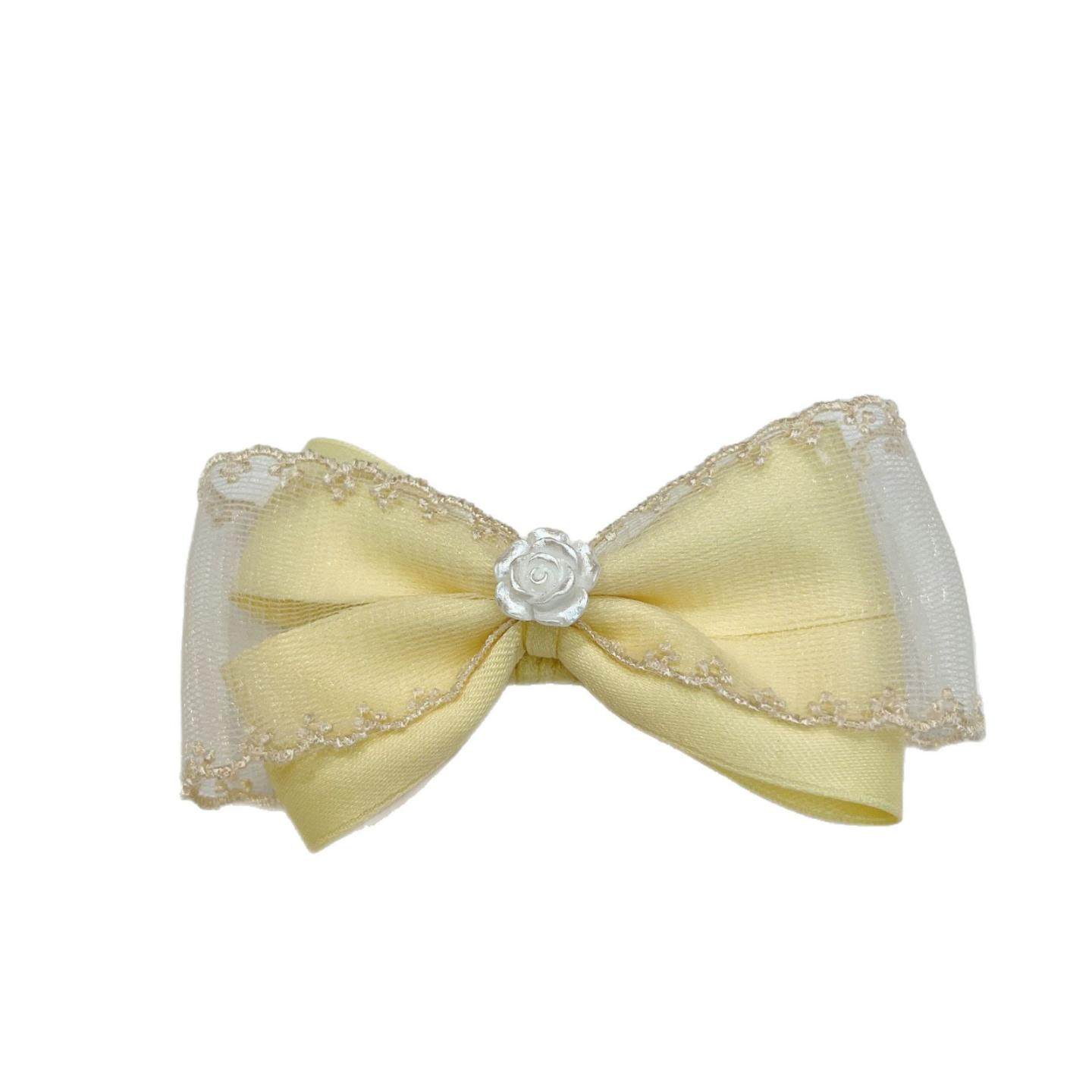 马尔济斯发夹狗狗蝴蝶结黄色小狗夹子约克夏头饰发卡宠物发饰bb夹,淘宝优惠券,粉丝福利购,淘宝优惠卷