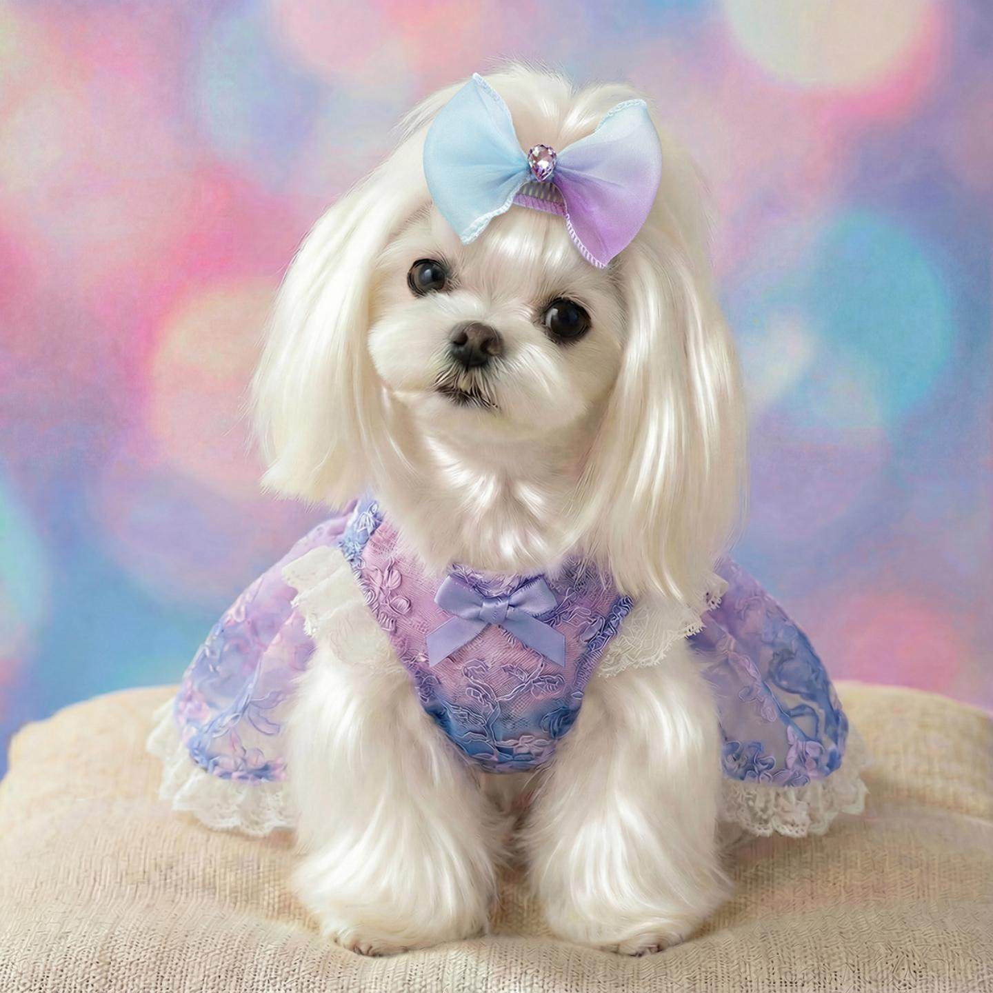 现货宠物饰品小狗狗BB夹约克夏马尔济斯碎发夹高级感宠物发夹集合,淘宝优惠券,粉丝福利购,淘宝优惠卷