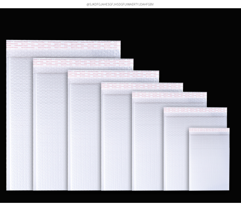 新型复合珠光膜气泡袋信封袋加厚快递打包泡沫防震包装袋工厂直销 - 图2
