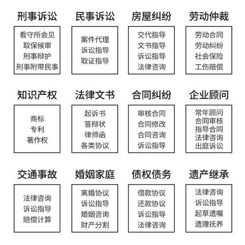 法律师咨询服务劳动仲裁债务代写起诉答辩状拟定离婚协议书做合同 - 图0