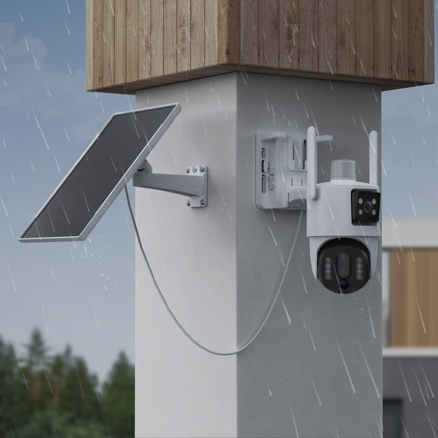 Solar monitoring without electricity and network can see clearly up to 1000 meters