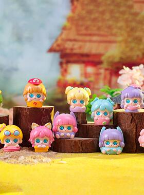 厂家直销国潮风神话系列祥瑞神兽盲盒摆件桌面装饰品节日礼品