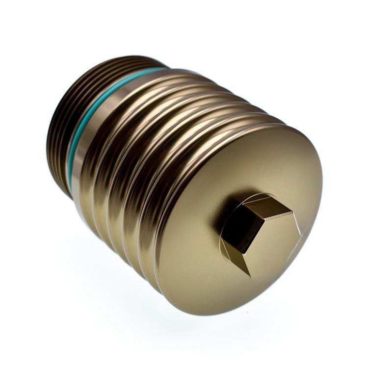 工厂适用于大众奥迪DSG6速改装变速箱滤清盖CNC机油滤芯壳铝合金 - 图0