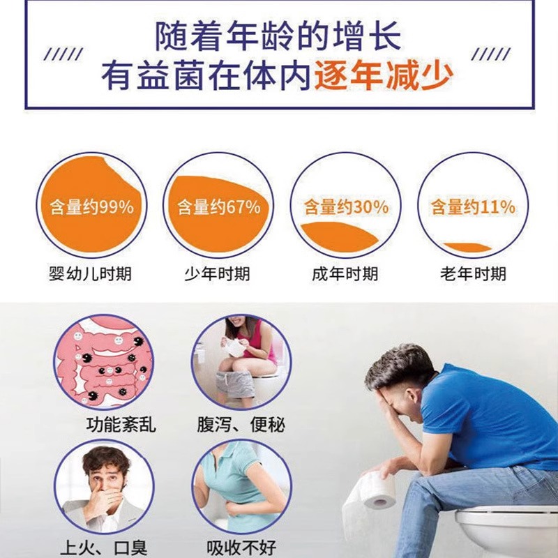 益生菌清幽多肽片官方旗舰店薄荷咀嚼片口香含片清新片正1XB - 图0