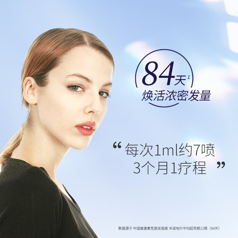 【疗程装】蔓迪米诺地尔酊60ml*3 蔓迪白发脱发