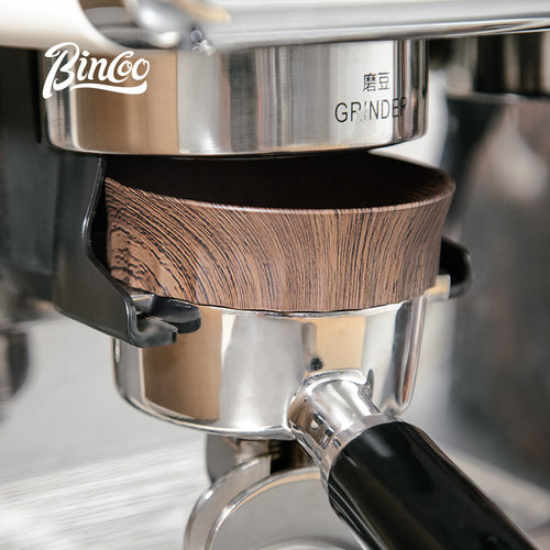 bincoo接粉环咖啡布粉器51/58mm咖啡机手柄防飞粉圈磁吸接粉器 - 图0