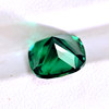 Russian emerald square ring with loose stone